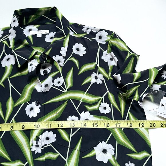 Equipment Brett Silk Shirtdress Eclipse Floral Multi Size Medium NEW NWT - Picture 8 of 10